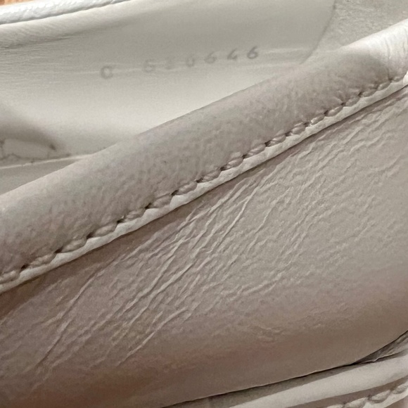 CHANEL 2023 Shiny Lambskin White Loafer - Picture 7 of 11